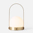 Carrie LED Lamp, Brass - Acacia