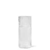 Ripple Small Carafe Set, Clear