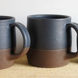 Slow Studio Mug, Dark Blue/Brown