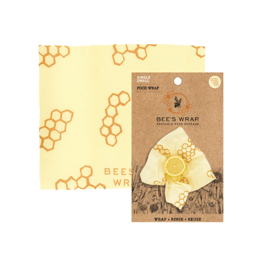 Bee's Wrap Single Wrap, Honeycomb Print