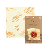 Bee's Wrap Single Wrap, Honeycomb Print