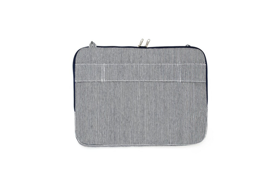 Delfonics A4 Laptop Case / Bag, Hickory Stripe