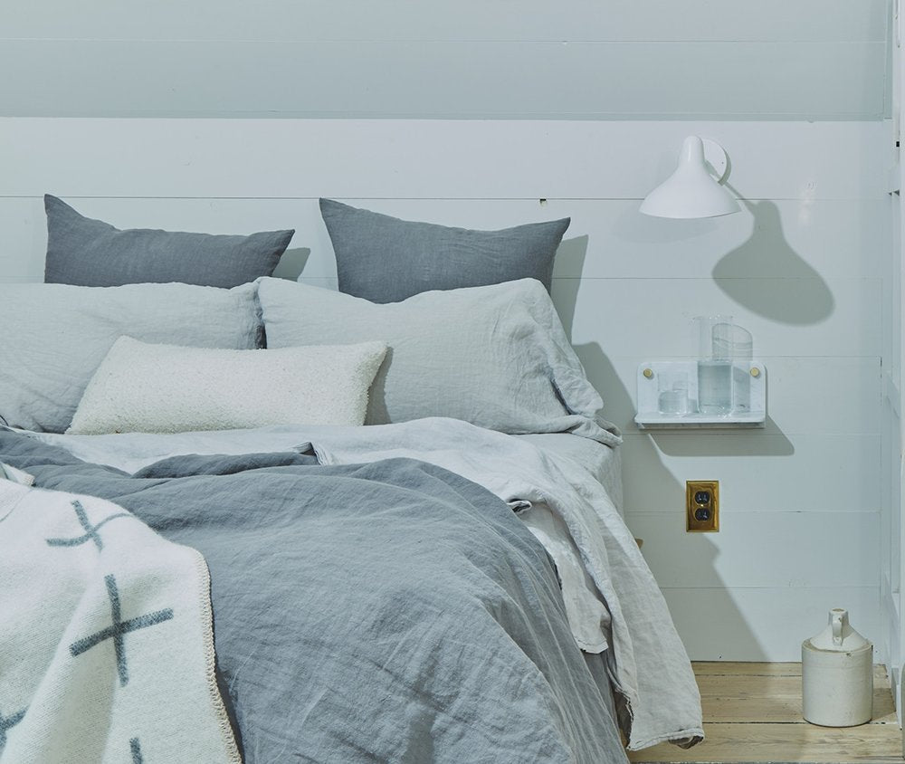 Simple Linen Bedding - Acacia