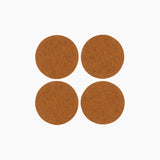 Merino Wool Felt Coaster Sets, Round - Assorted Colors