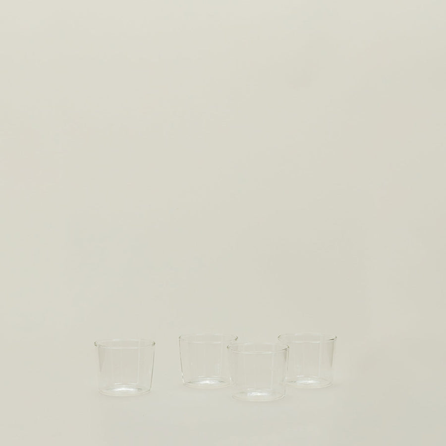 Essential Small Tumbler, Set of 4 - Clear