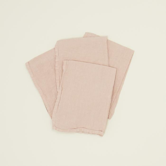 Simple Linen Napkins, Blush