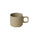 Hasami Porcelain 11 oz. Mug in Natural  shown against a white background.