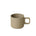 Hasami Porcelain 11 oz. Mug in Natural  shown against a white background.