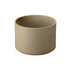 Hasami Porcelain Large Planter in natural unglazed clay, designed for multifunctional use as a cachepot or direct planting.