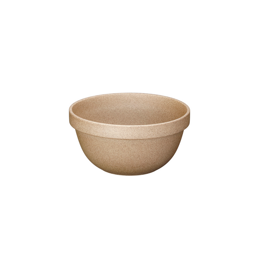 Hasami Porcelain Small Mid-Deep Round Bowl, Natural