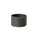 Hasami porcelain petite bowl in black, ideal for serving snacks or storing spices, showcasing modern design with Japanese roots.