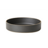 Hasami porcelain extra large black bowl, multifunctional and stackable, showcasing traditional Japanese pottery design.