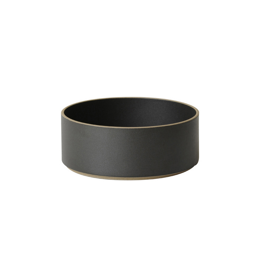 Hasami Porcelain Medium Bowl - Tall, Black