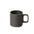 Hasami Porcelain 13 oz. Mug, Black - Acacia