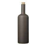 Hasami Porcelain Bottle, Black - Acacia