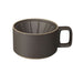Hasami Porcelain Dripper, Black - Acacia