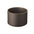 Hasami Porcelain large black planter, ideal for cachepot or direct planting, multifunctional design.