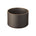 Hasami Porcelain large black planter, ideal for cachepot or direct planting, multifunctional design.