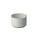 Hasami Porcelain smallest bowl in gloss grey.