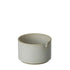 Hasami Porcelain Sugar Pot, Gloss Grey - Acacia