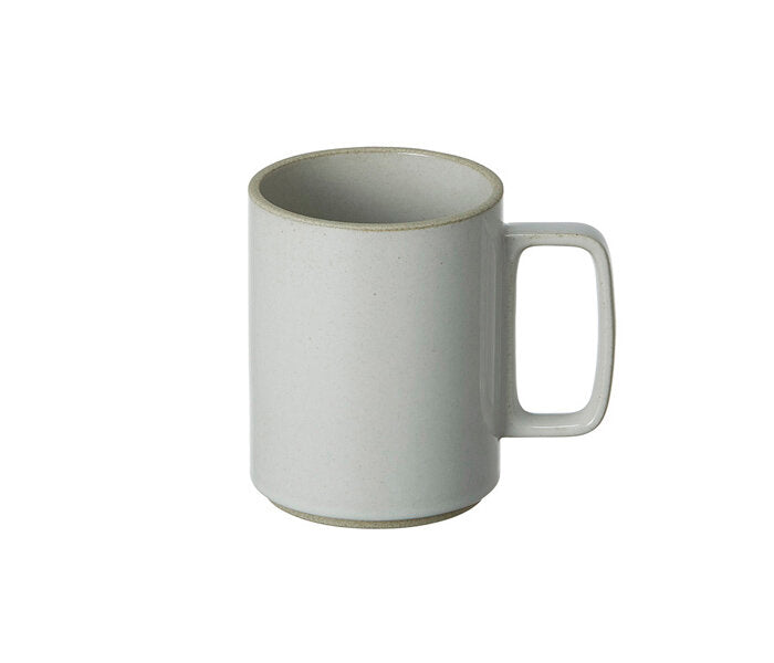 Hasami Porcelain 15 oz. Mug, Gloss Grey - Acacia
