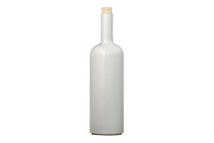 Hasami Porcelain Bottle, Gloss Grey - Acacia