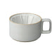 Hasami Porcelain Dripper, Gloss Grey - Acacia