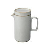 Hasami Porcelain Tall Teapot, Gloss Grey - Acacia