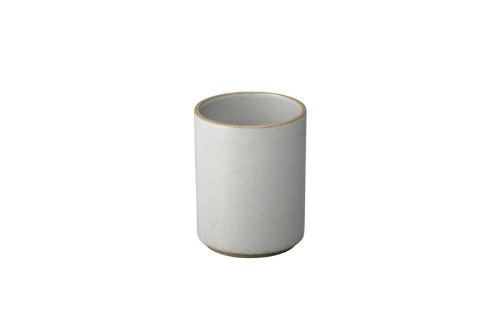 Hasami Porcelain Tumbler/Container, Gloss Grey - Acacia