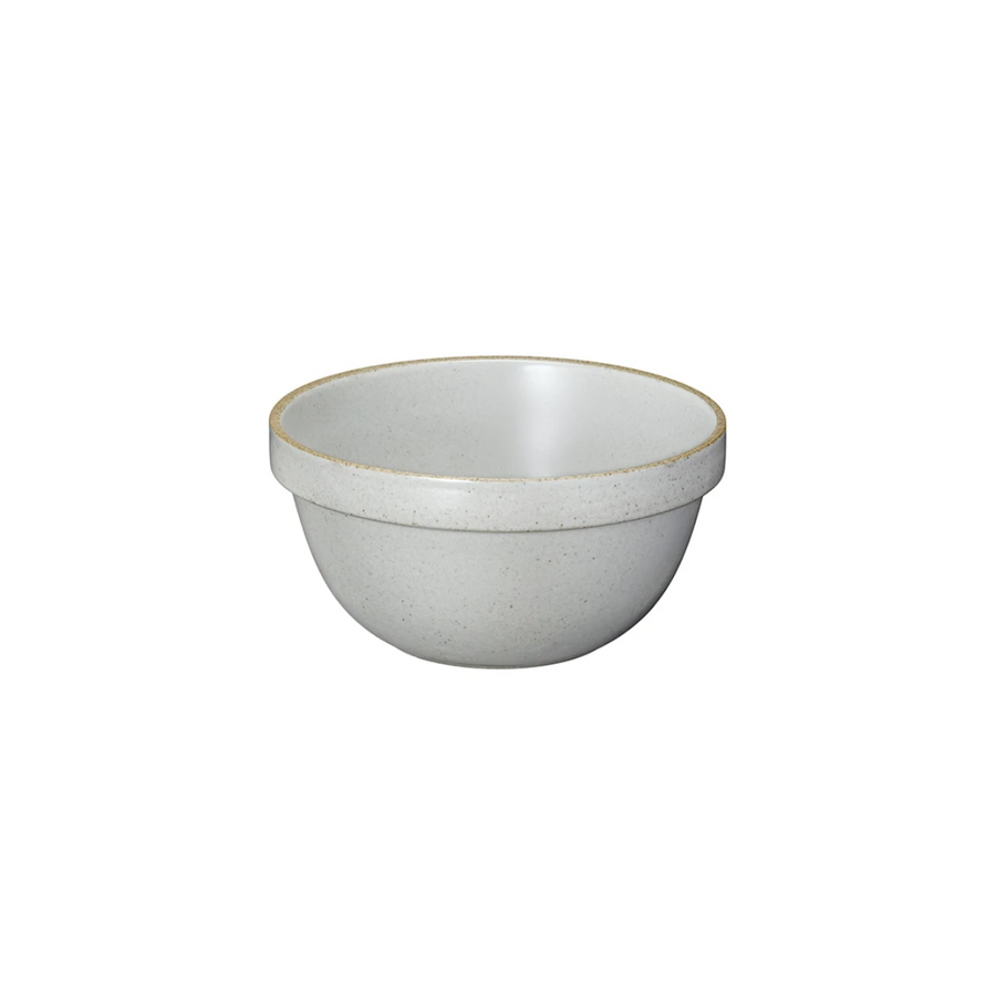 Hasami Porcelain Small Mid-Deep Round Bowl, Gloss Gray