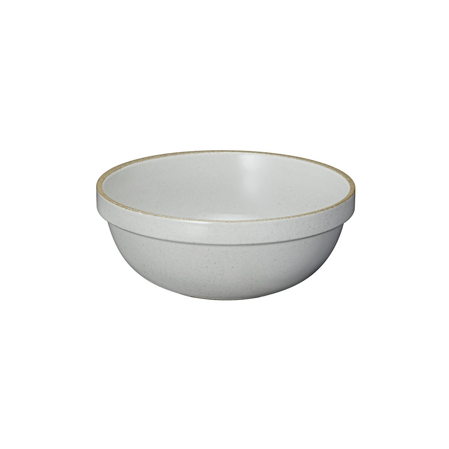 Hasami Porcelain Medium Mid-Deep Round Bowl, Gloss Grey