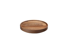 Hasami Porcelain Wood Trays/Plates, Walnut