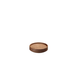Hasami Porcelain Lid / Coaster, Walnut - UNAVAILABLE