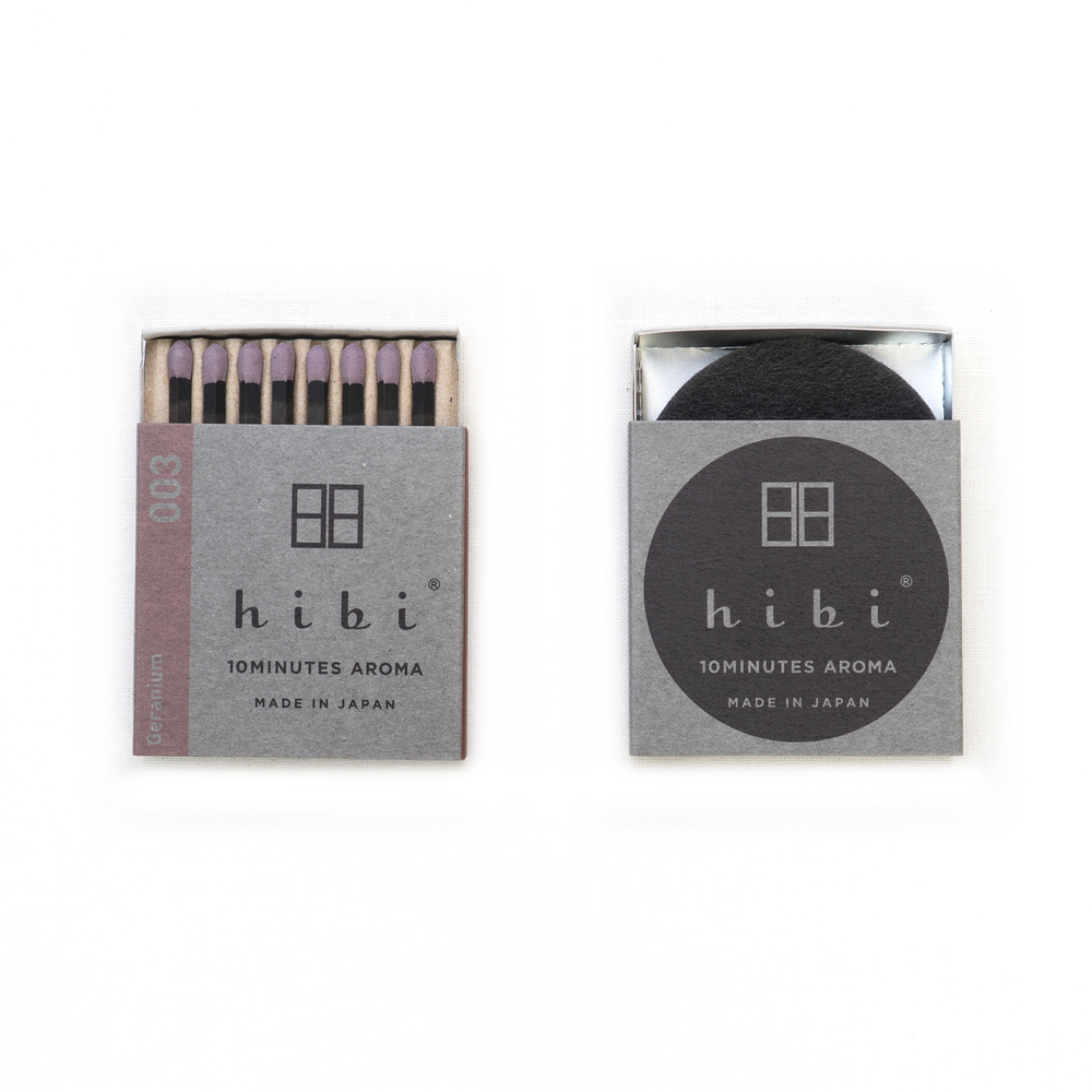 Geranium Incense Match Box