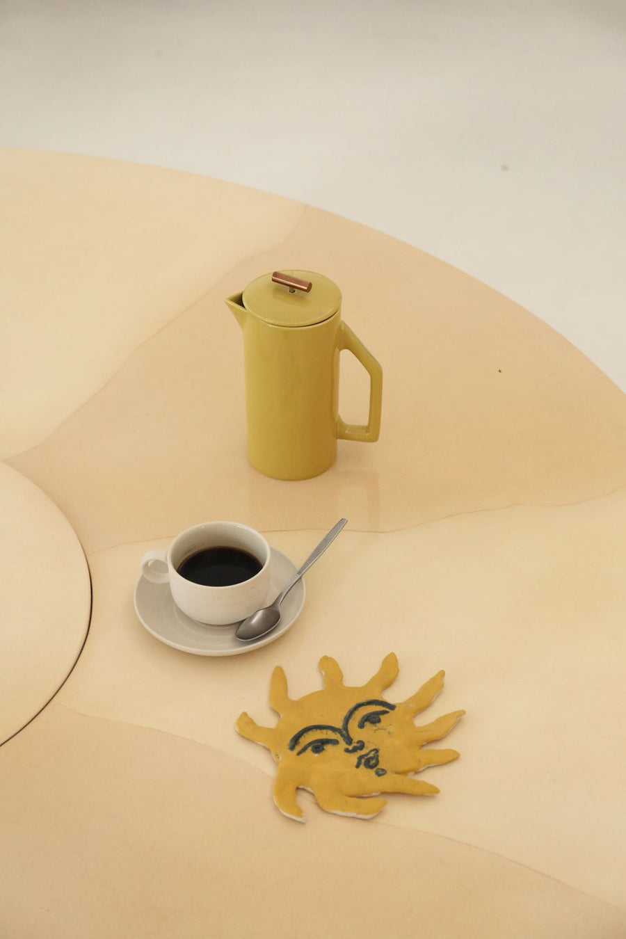 Yield Ceramic French Press - Chartreuse