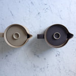 Hasami Porcelain Teapot, Black - Acacia