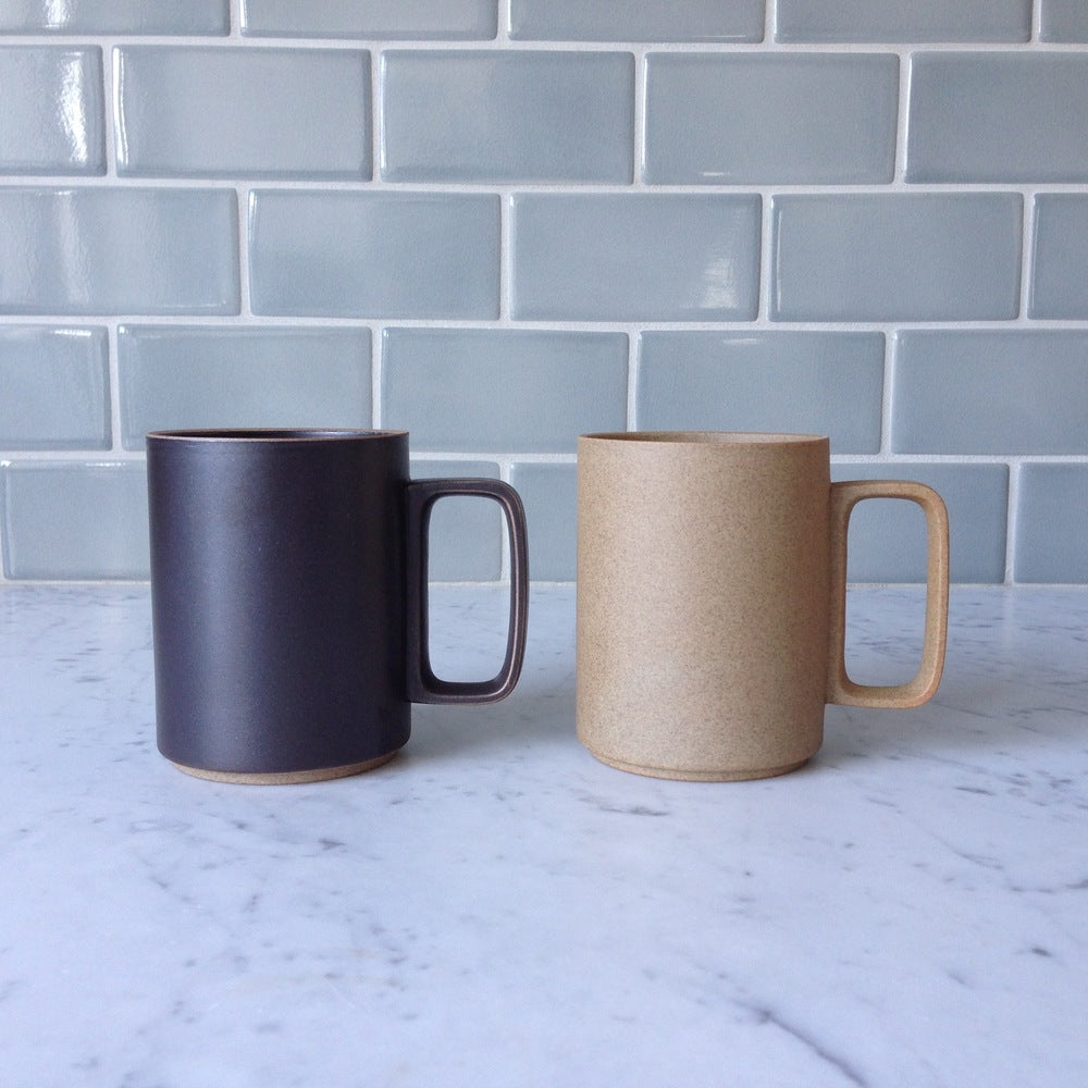 Hasami Porcelain 15 oz. Mug, Black - Acacia