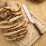 Large Opinel Cutting Board used as a bread board.