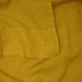 Simple Linen Bedding, Mustard
