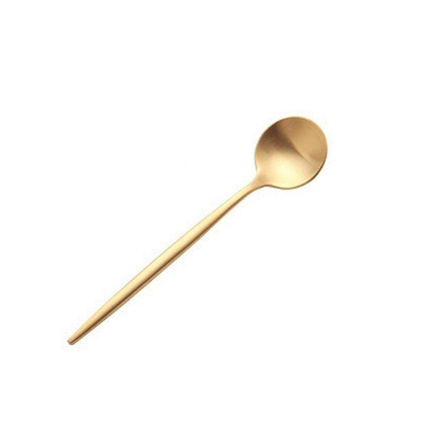 Matte Gold Spoon