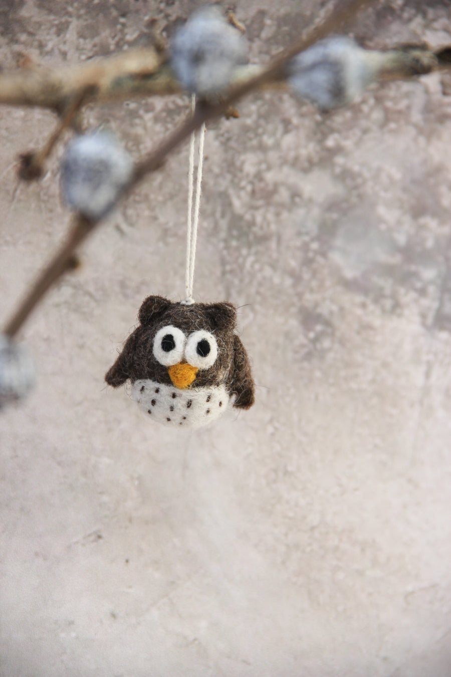 Felt Mini Owl Ornaments