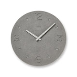 Earth PLA Clock, Grey