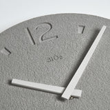 Earth PLA Clock, Grey