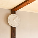 Earth PLA Clock, White