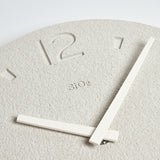 Earth PLA Clock, White