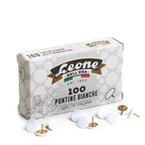 Leone Dell'Era Metal Pushpins, Assorted Colors