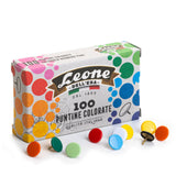 Leone Dell'Era Metal Pushpins, Assorted Colors