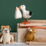 Felt Stork Ornament, Small