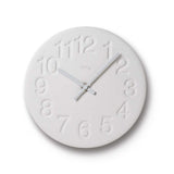 Earth Clock, Light Grey - Acacia