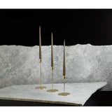 Flute Brass Candlesticks